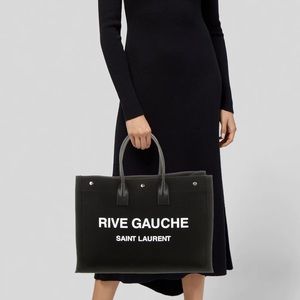YSL RIVE GAUCHE 2019 BLACK TOTE